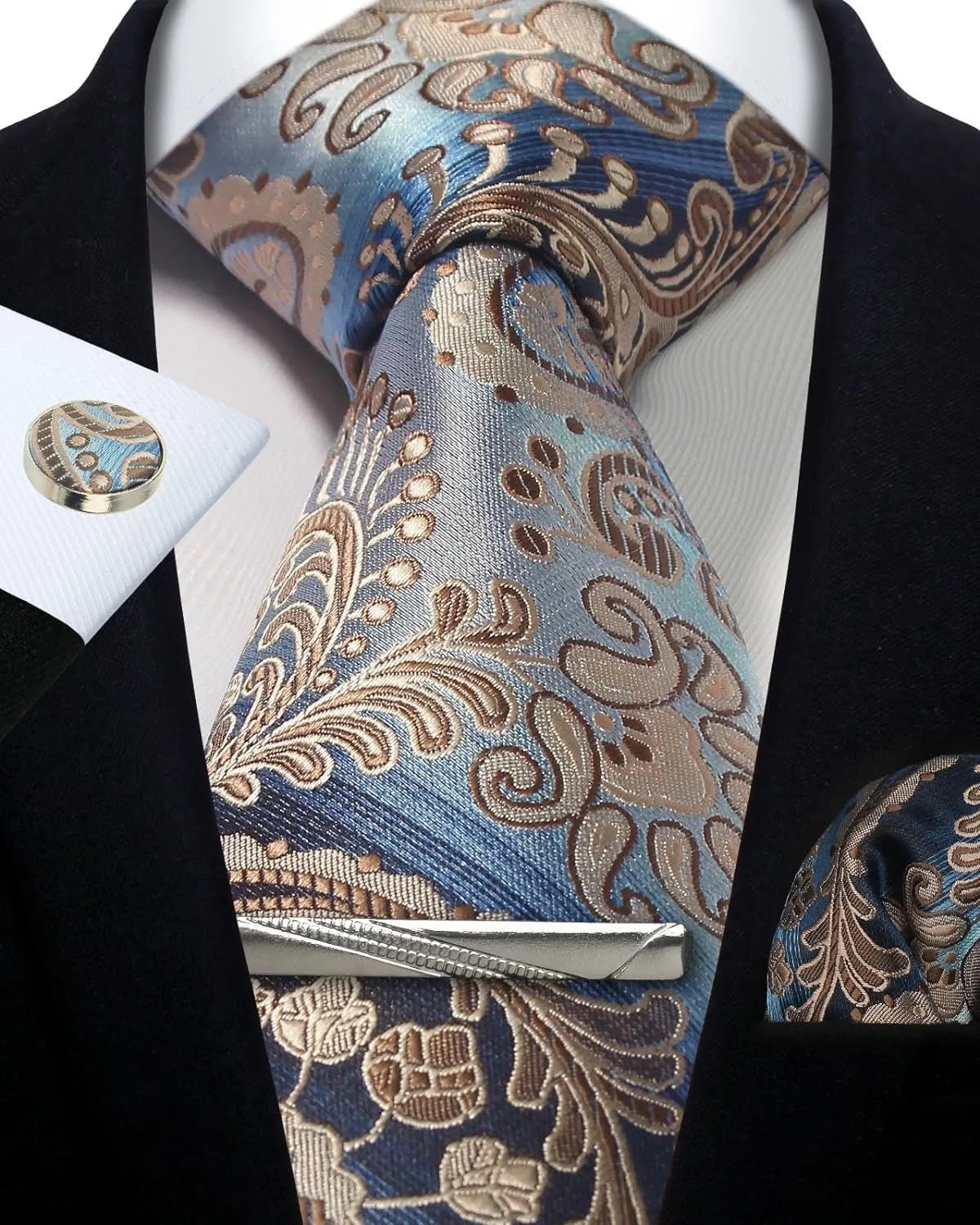 3 - Piece Men's Tie Set - Sophistication with a rebellious twist. - My Wear Clothing Co