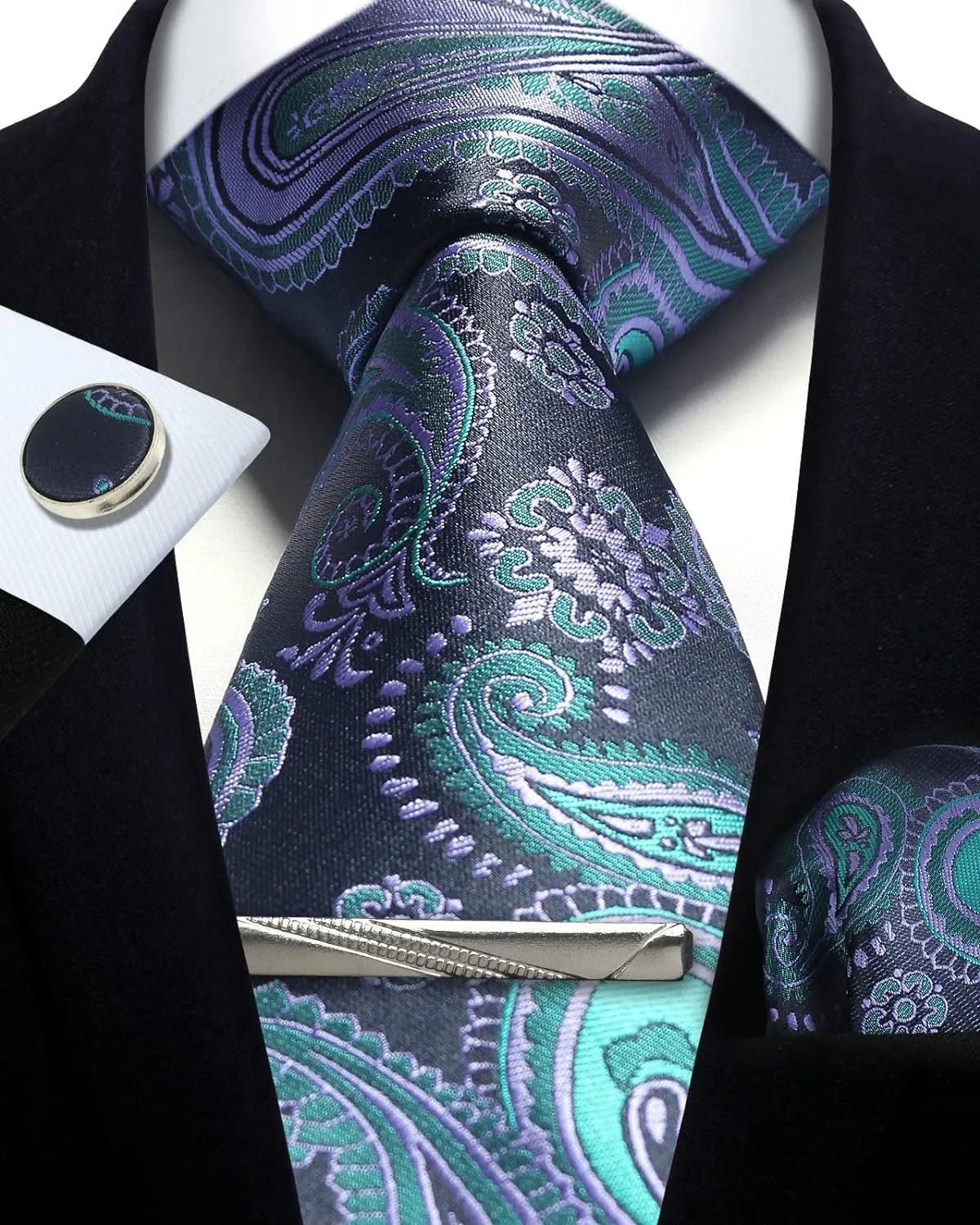 3 - Piece Men's Tie Set - Sophistication with a rebellious twist. - My Wear Clothing Co
