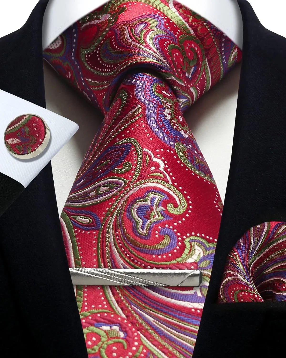 3 - Piece Men's Tie Set - Sophistication with a rebellious twist. - My Wear Clothing Co