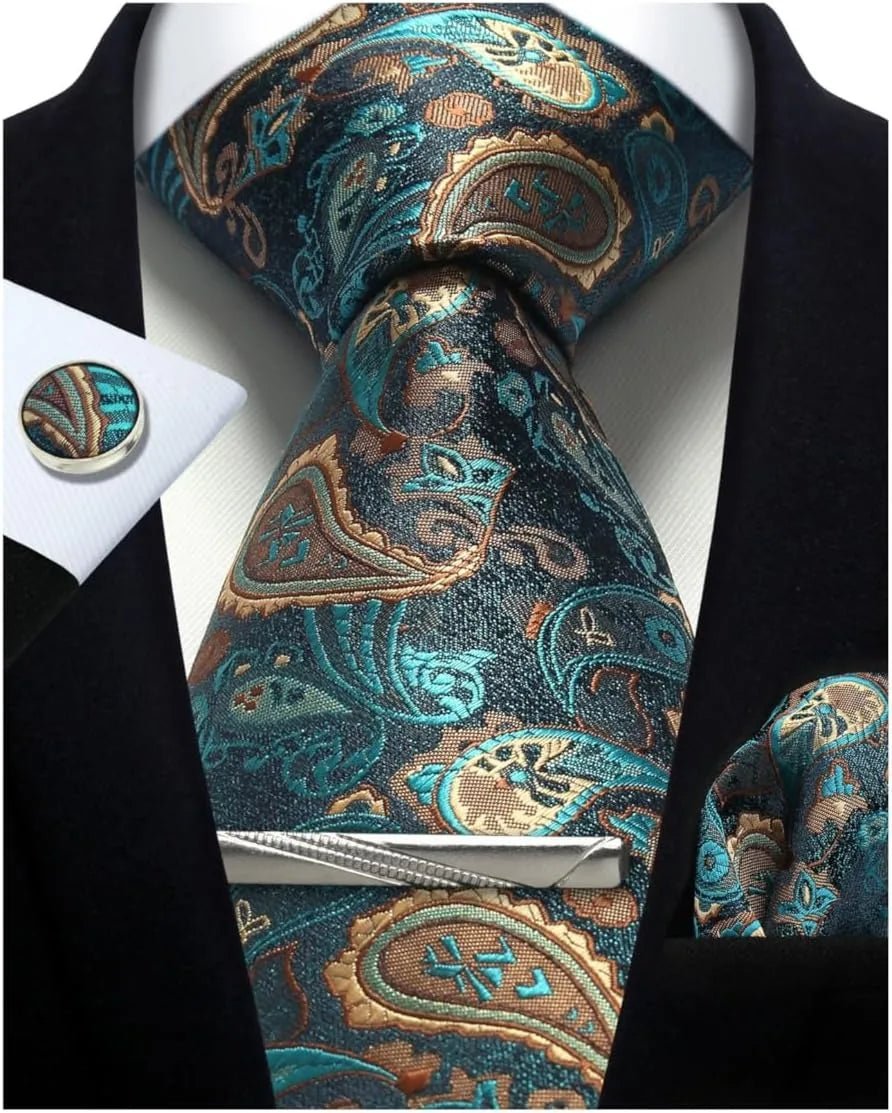 3 - Piece Men's Tie Set - Sophistication with a rebellious twist. - My Wear Clothing Co