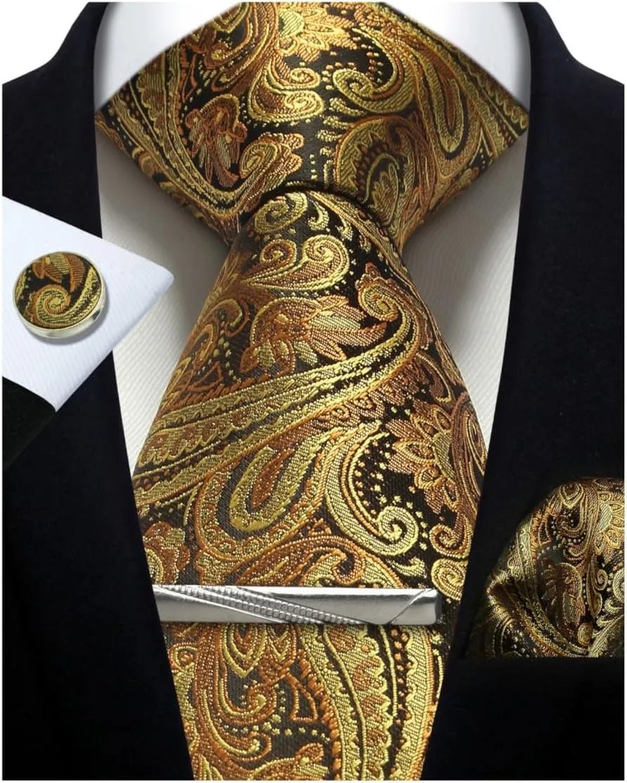 3 - Piece Men's Tie Set - Sophistication with a rebellious twist. - My Wear Clothing Co
