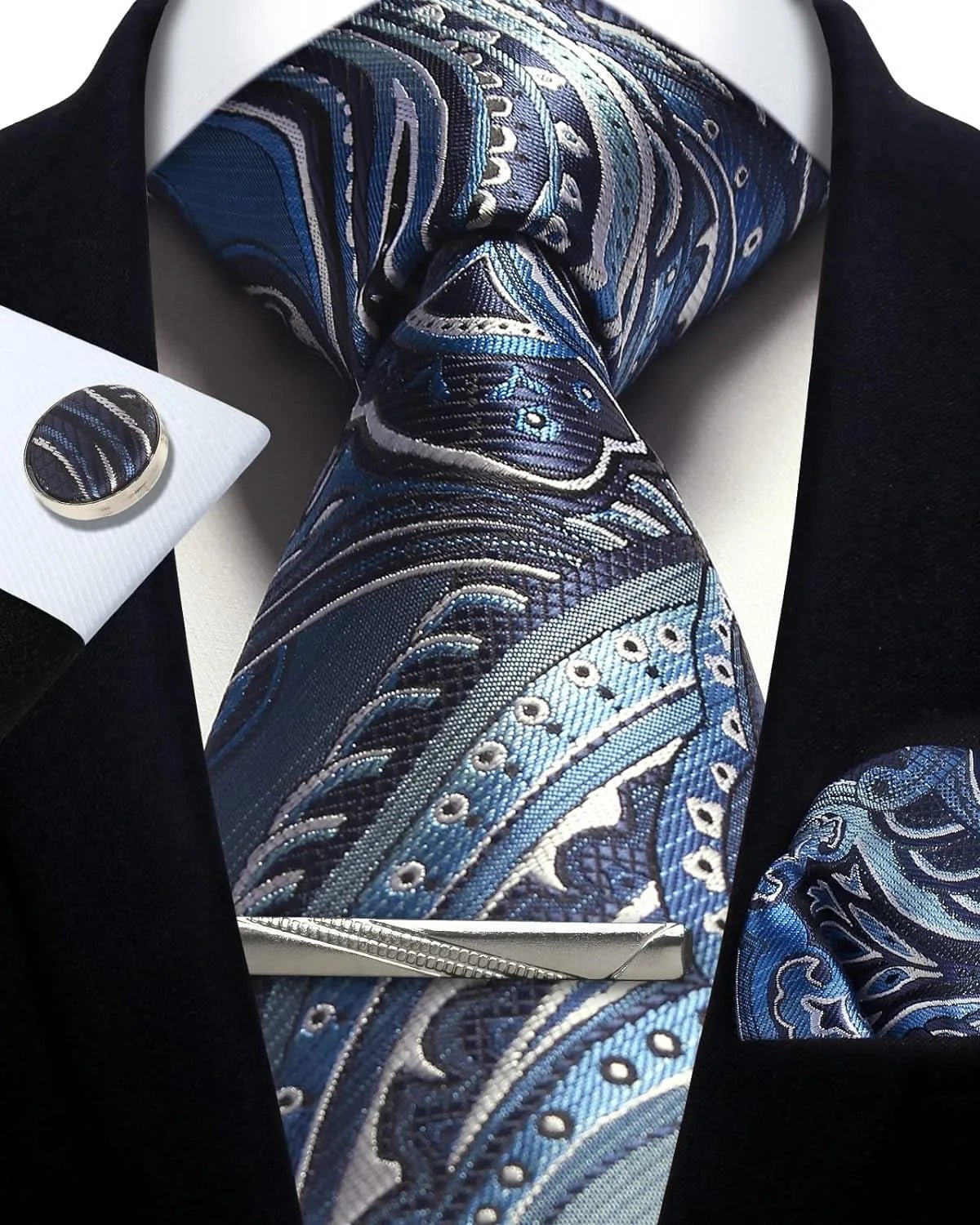 3 - Piece Men's Tie Set - Sophistication with a rebellious twist. - My Wear Clothing Co