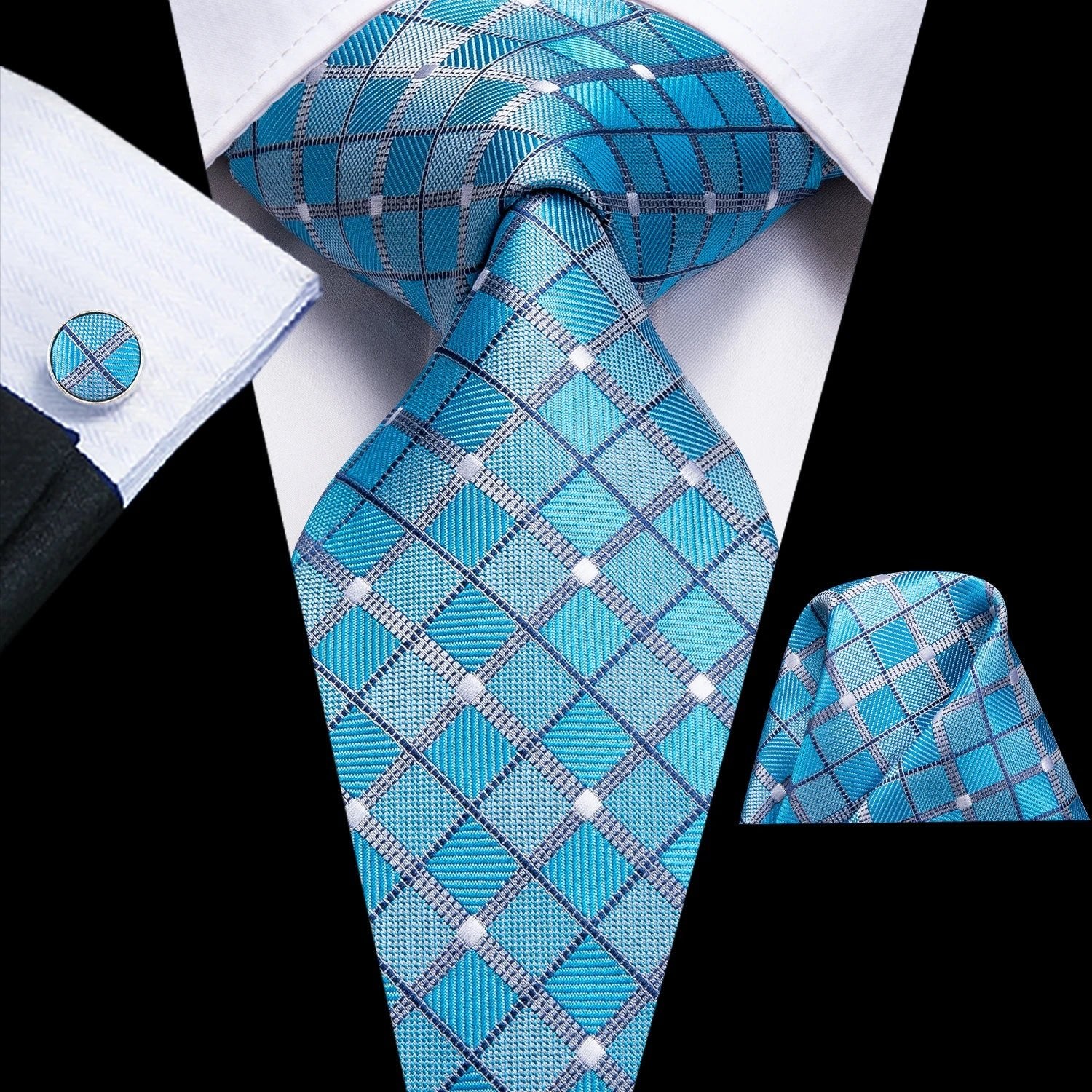 3PC Silk Wedding Tie Set – Italian - Designed, Street - Approved - My Wear Clothing Co