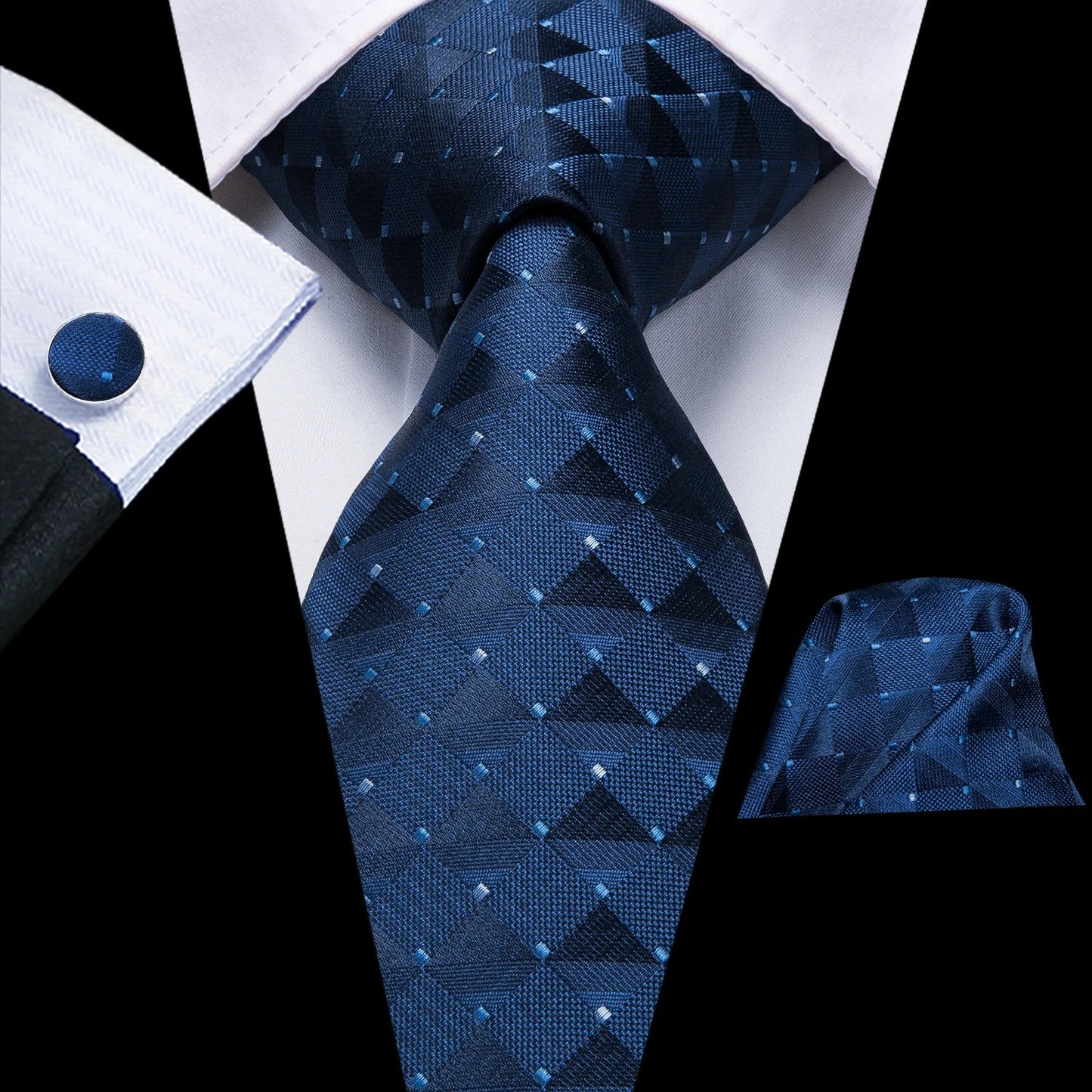 3PC Silk Wedding Tie Set – Italian - Designed, Street - Approved - My Wear Clothing Co