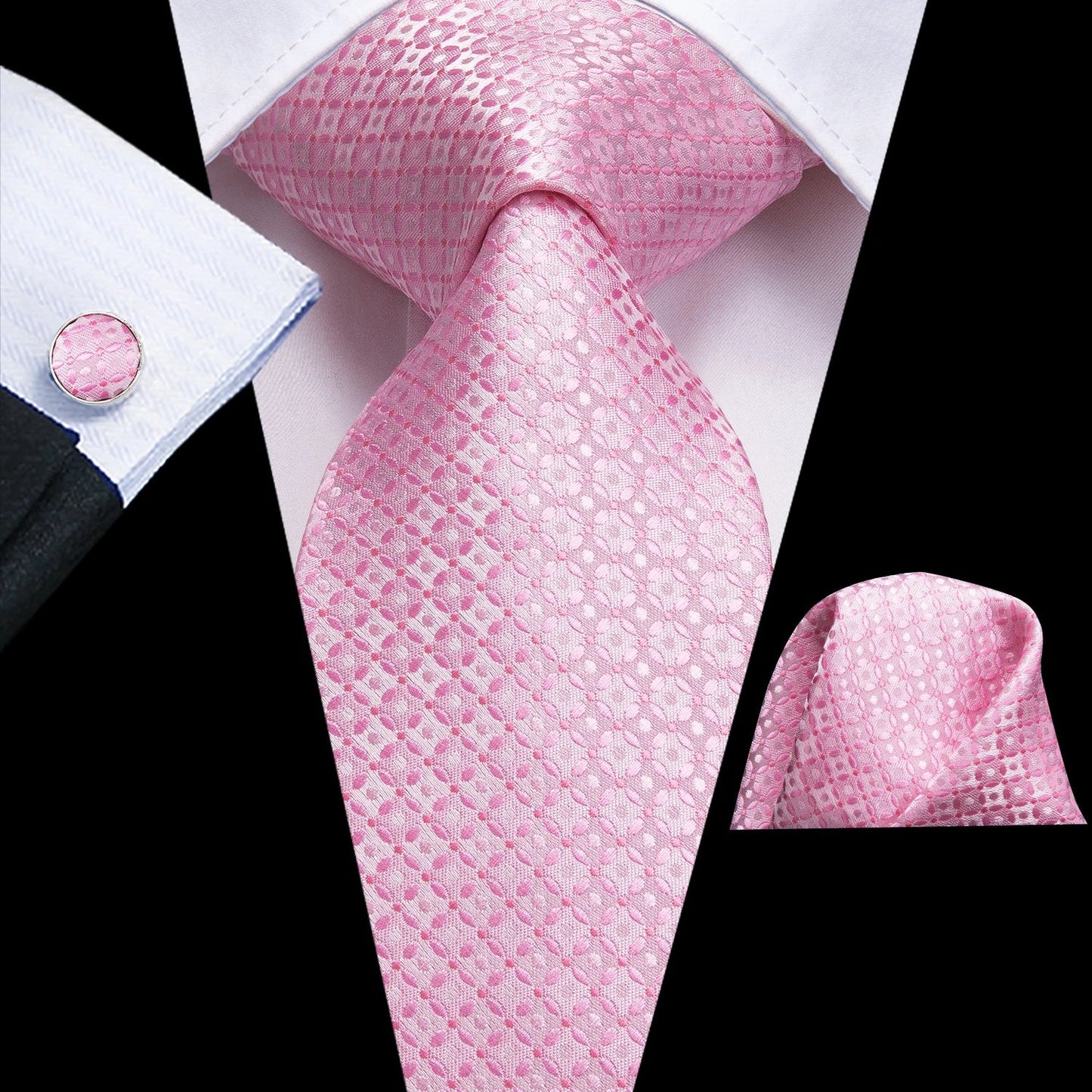 3PC Silk Wedding Tie Set – Italian - Designed, Street - Approved - My Wear Clothing Co