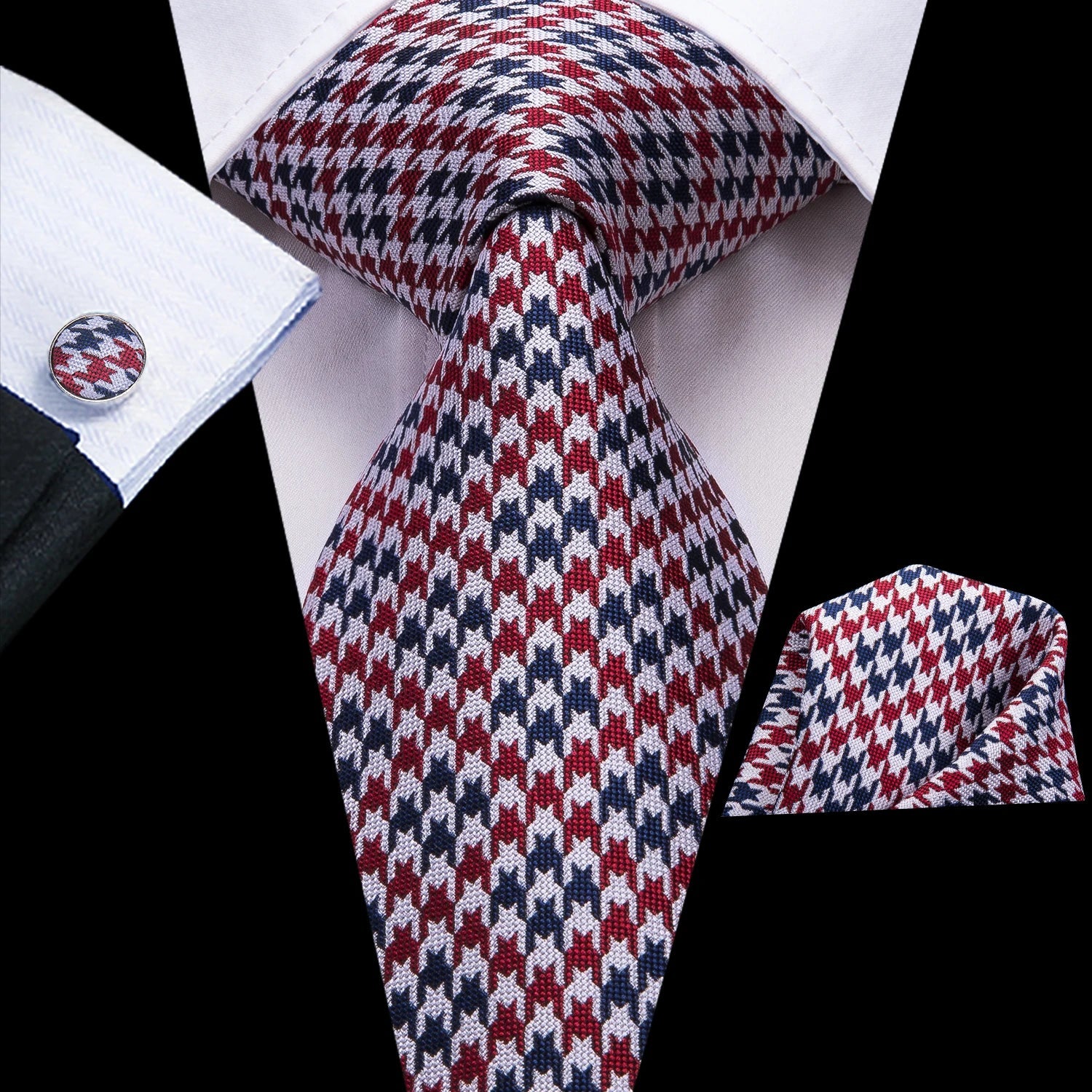 3PC Silk Wedding Tie Set – Italian - Designed, Street - Approved - My Wear Clothing Co