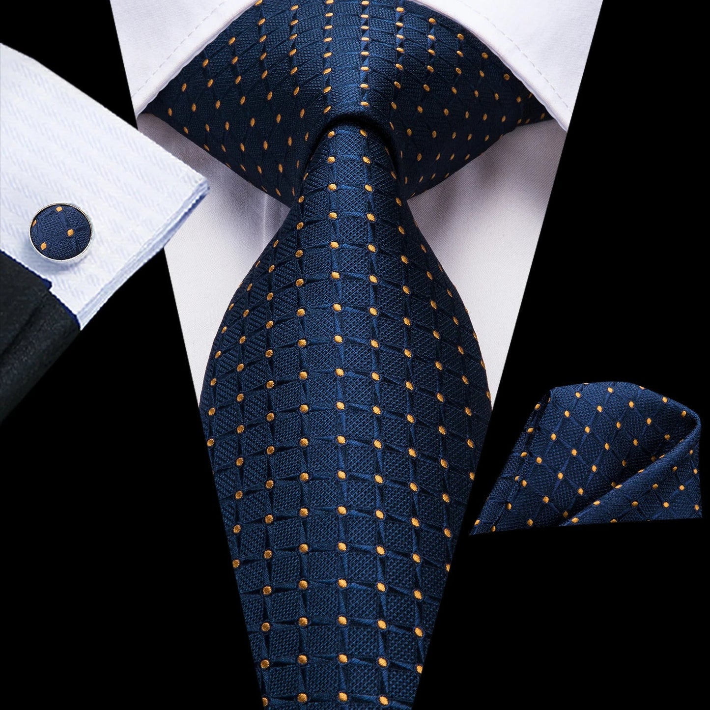 3PC Silk Wedding Tie Set – Italian - Designed, Street - Approved - My Wear Clothing Co
