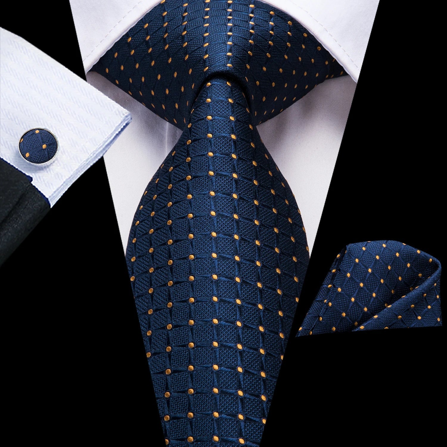 3PC Silk Wedding Tie Set – Italian - Designed, Street - Approved - My Wear Clothing Co
