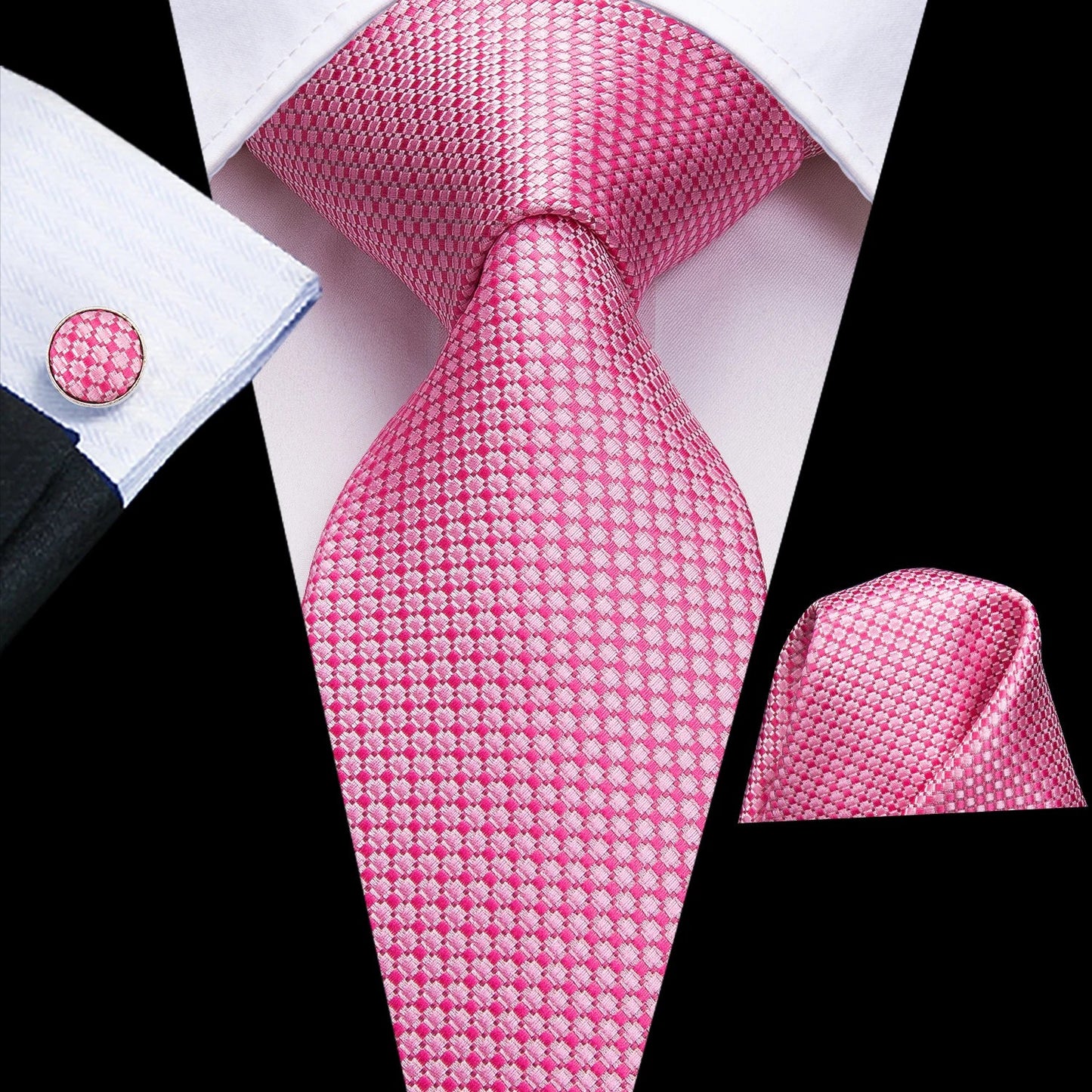 3PC Silk Wedding Tie Set – Italian - Designed, Street - Approved - My Wear Clothing Co