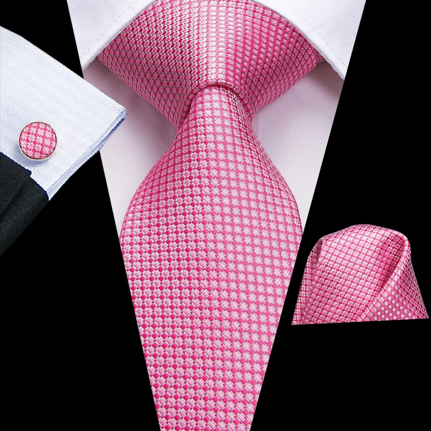 3PC Silk Wedding Tie Set – Italian - Designed, Street - Approved - My Wear Clothing Co