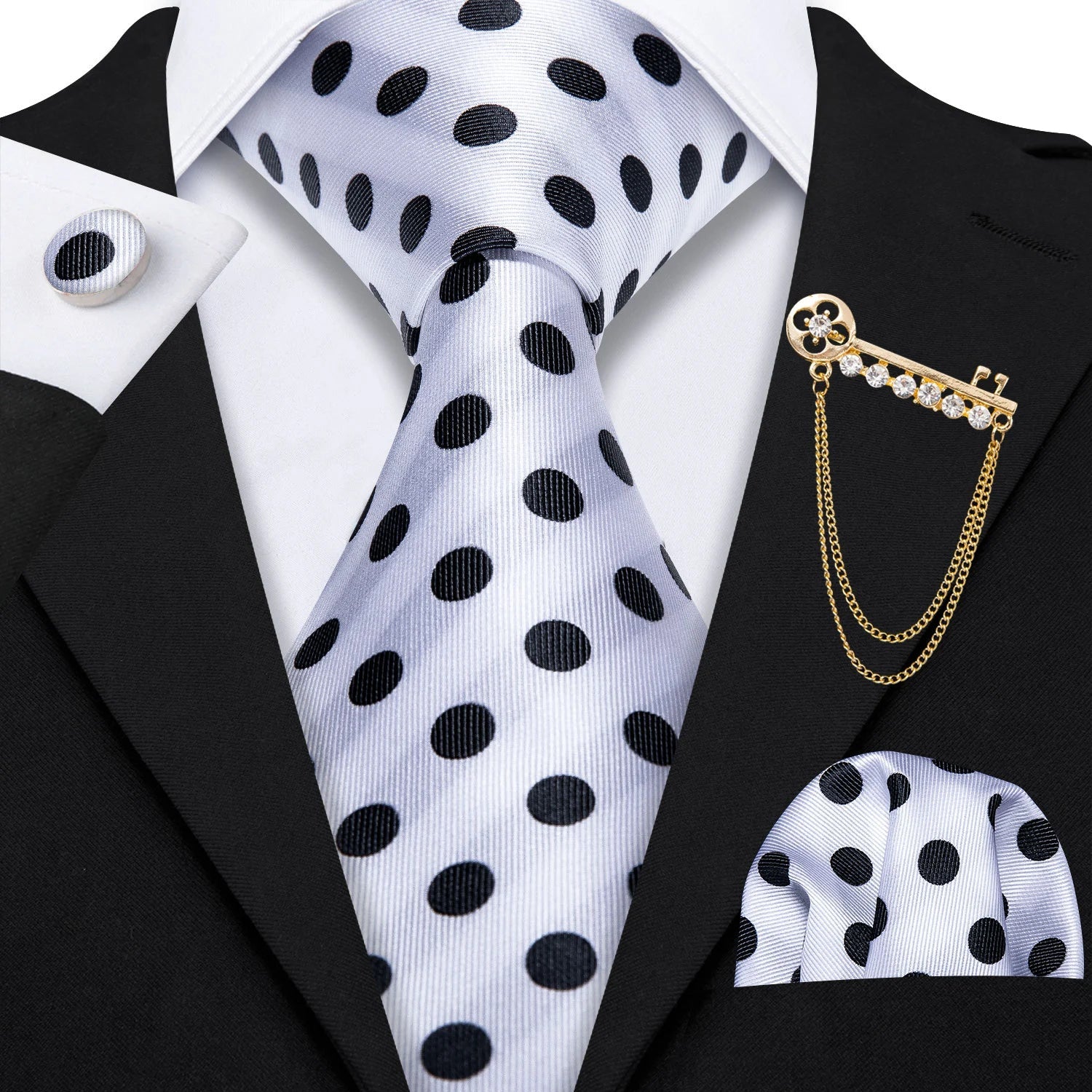 4PC Tie Set – Solid, Sleek, Statement - Making - My Wear Clothing Co