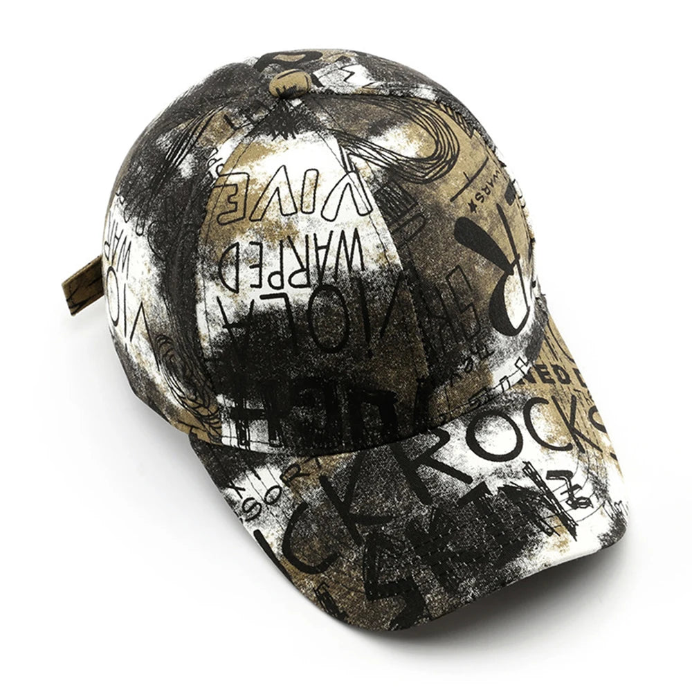 Graffiti Baseball Cap - Urban Hip Hop Snapback Street Style Hat