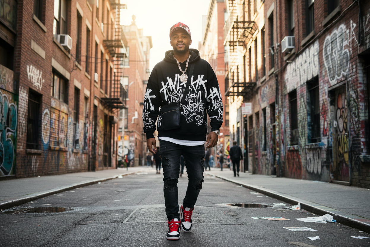 Graffiti Baseball Cap - Urban Hip Hop Snapback Street Style Hat