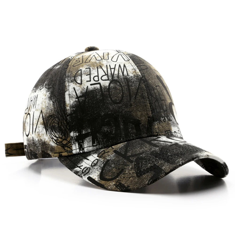 Graffiti Baseball Cap - Urban Hip Hop Snapback Street Style Hat
