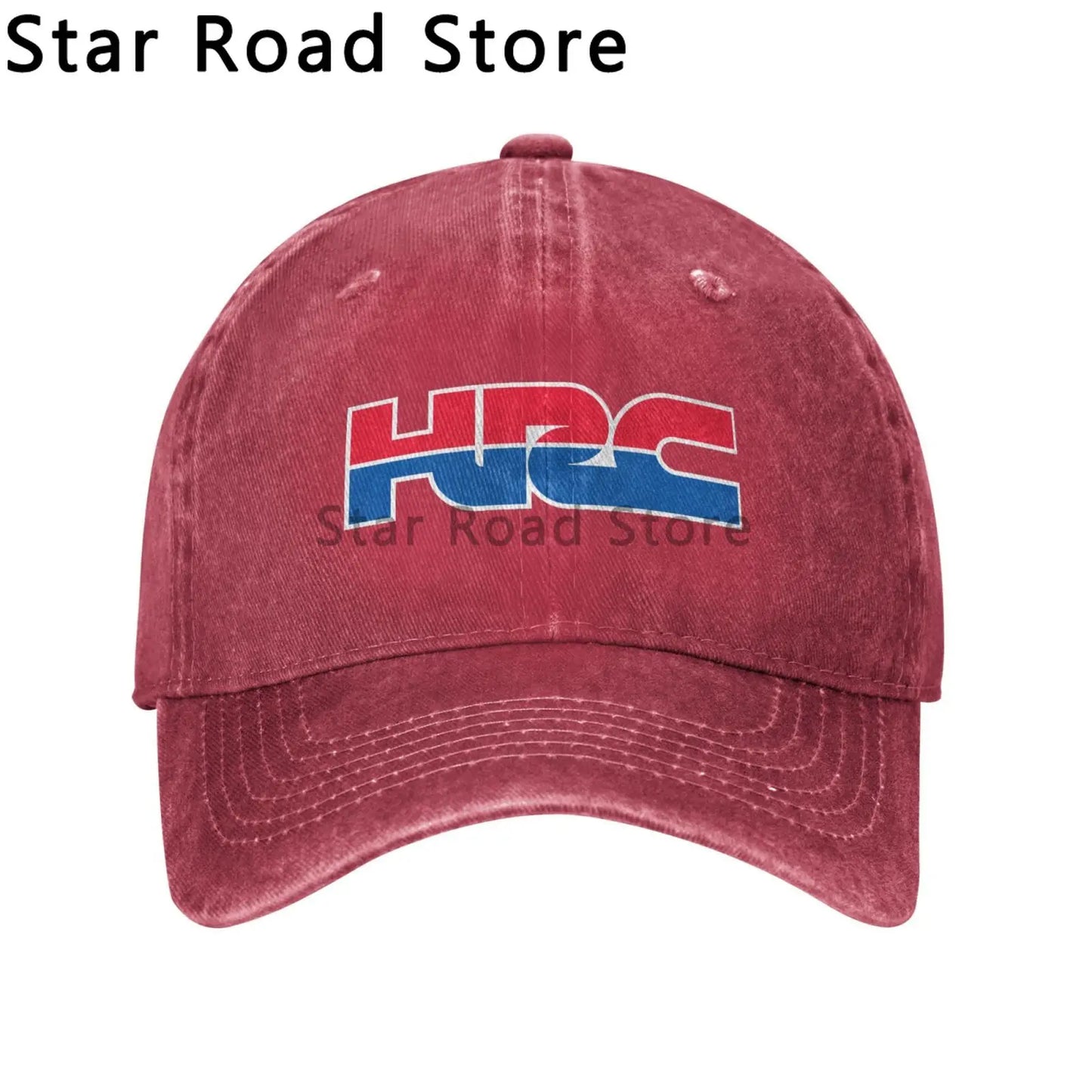 HRC Baseball Cap Print Fishing Caps Harajuku Style High Quality Dad Hat Hats Man Women'S
