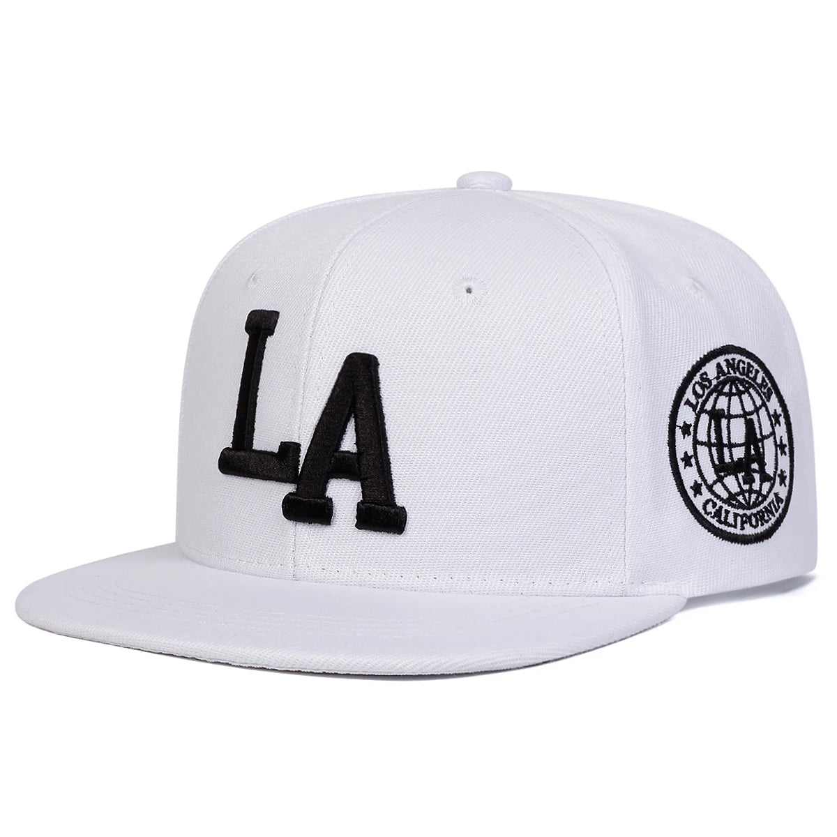 LA Embroidery Hip-Hop Adjustable Casual Baseball Caps