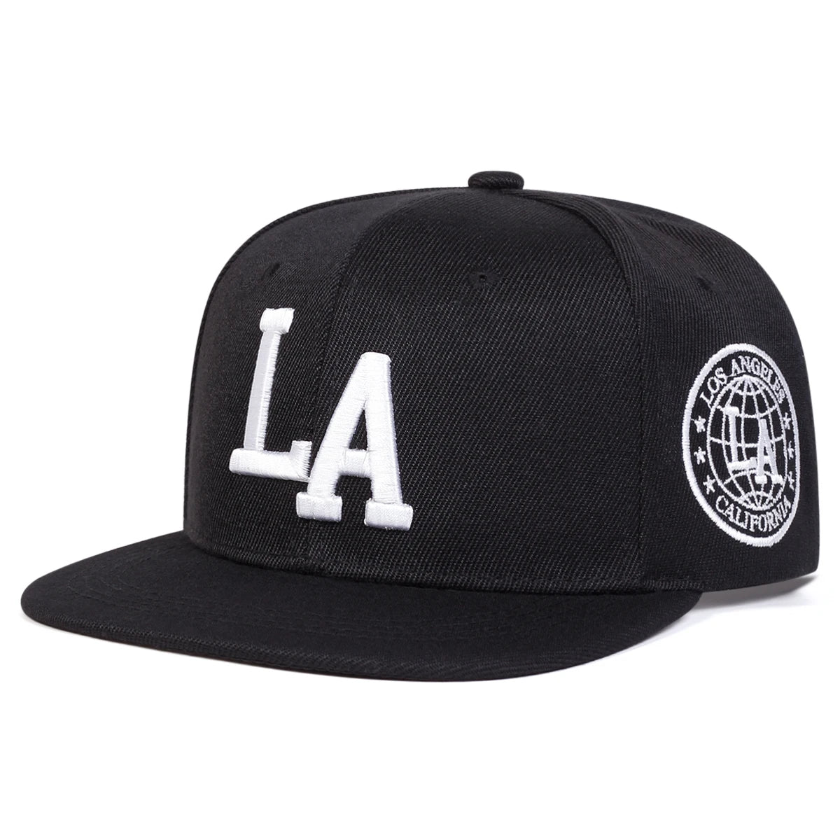 LA Embroidery Hip-Hop Adjustable Casual Baseball Caps