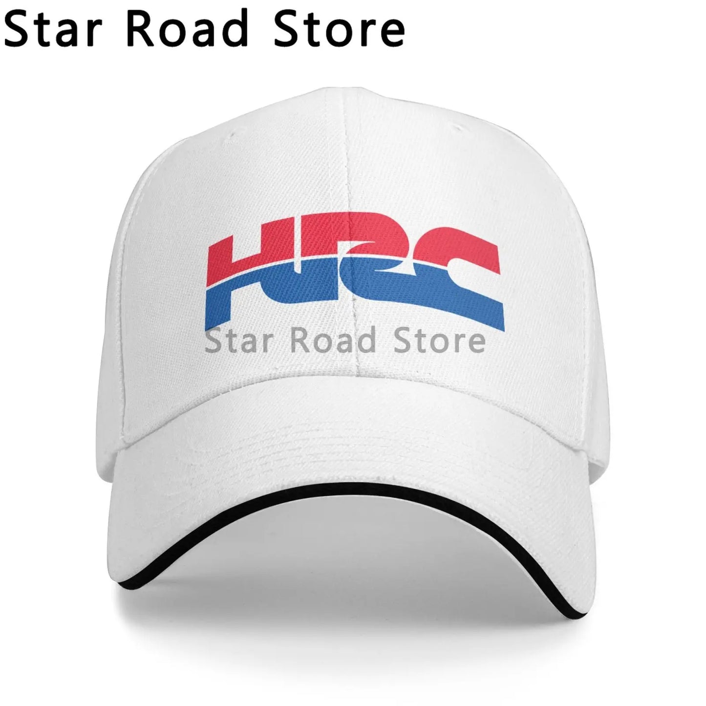 HRC Baseball Cap Print Fishing Caps Harajuku Style High Quality Dad Hat Hats Man Women'S