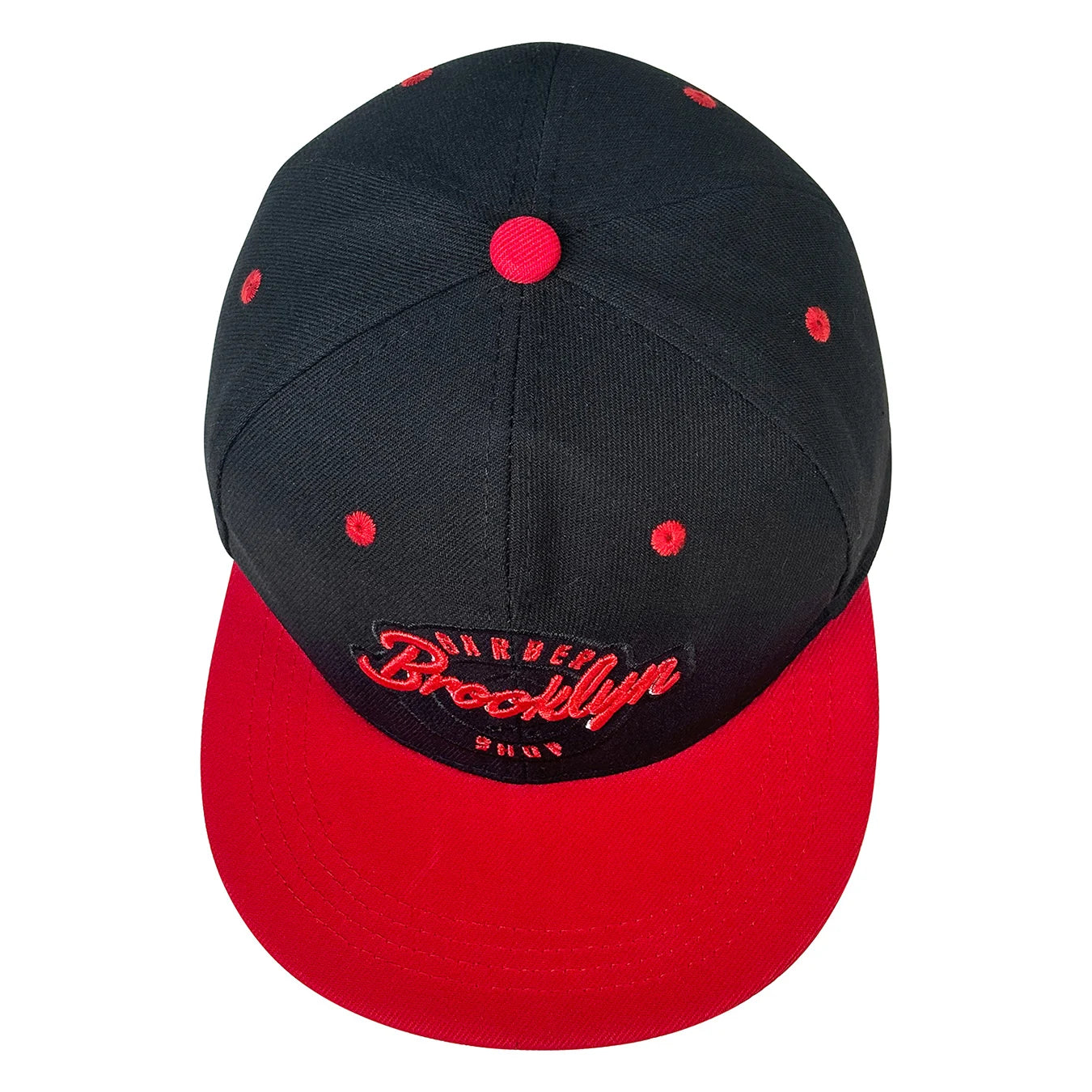 Men's Brooklyn Embroidered Flat Brim Hip-Hop Cap - Adjustable Baseball Hat