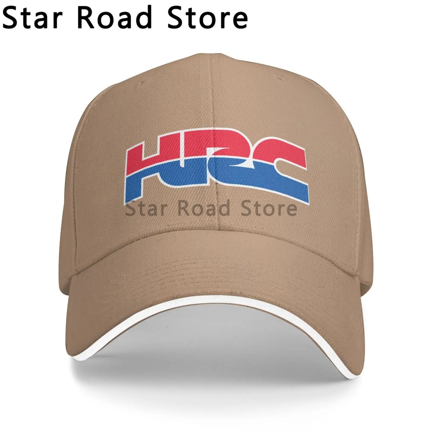 HRC Baseball Cap Print Fishing Caps Harajuku Style High Quality Dad Hat Hats Man Women'S