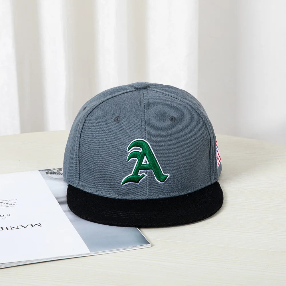 Mens Amercian Flat Top Baseball Cap
