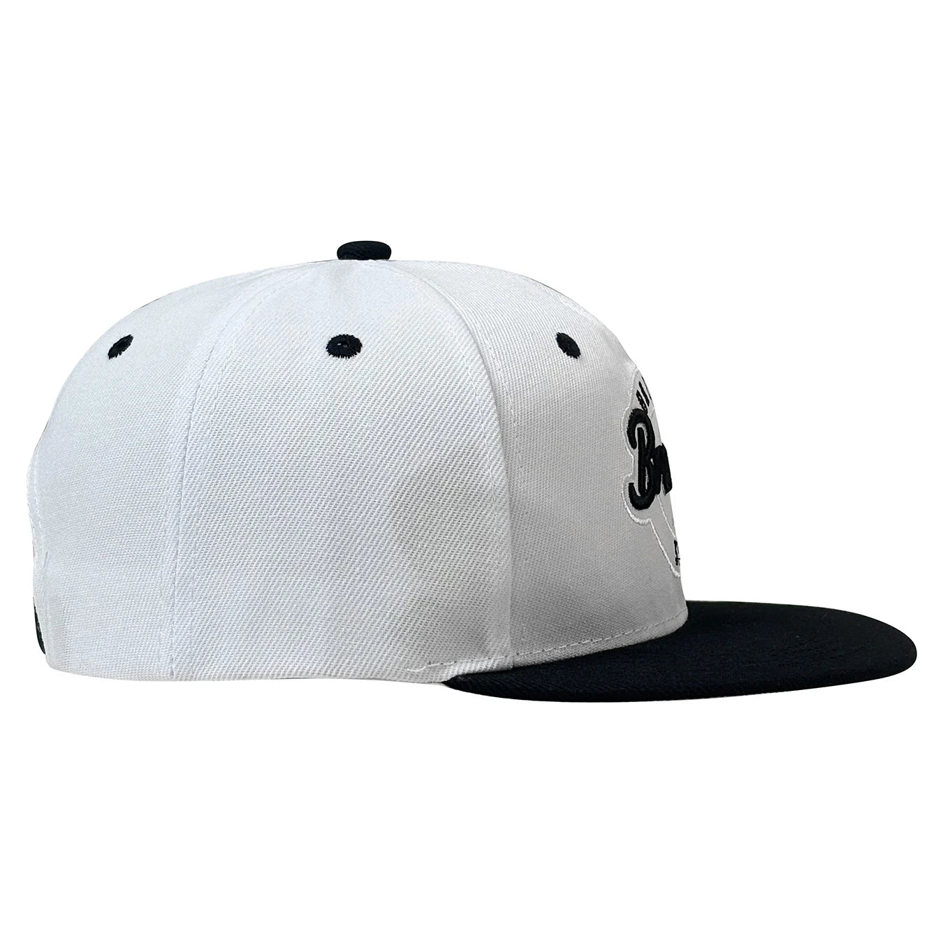 Men's Brooklyn Embroidered Flat Brim Hip-Hop Cap - Adjustable Baseball Hat