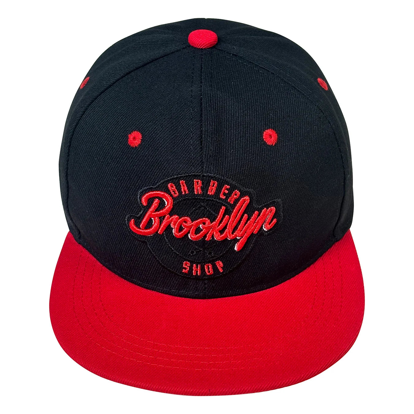 Men's Brooklyn Embroidered Flat Brim Hip-Hop Cap - Adjustable Baseball Hat