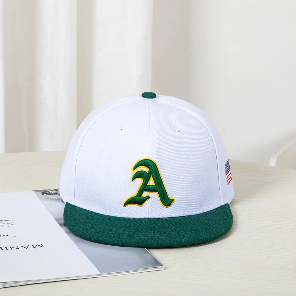 Mens Amercian Flat Top Baseball Cap