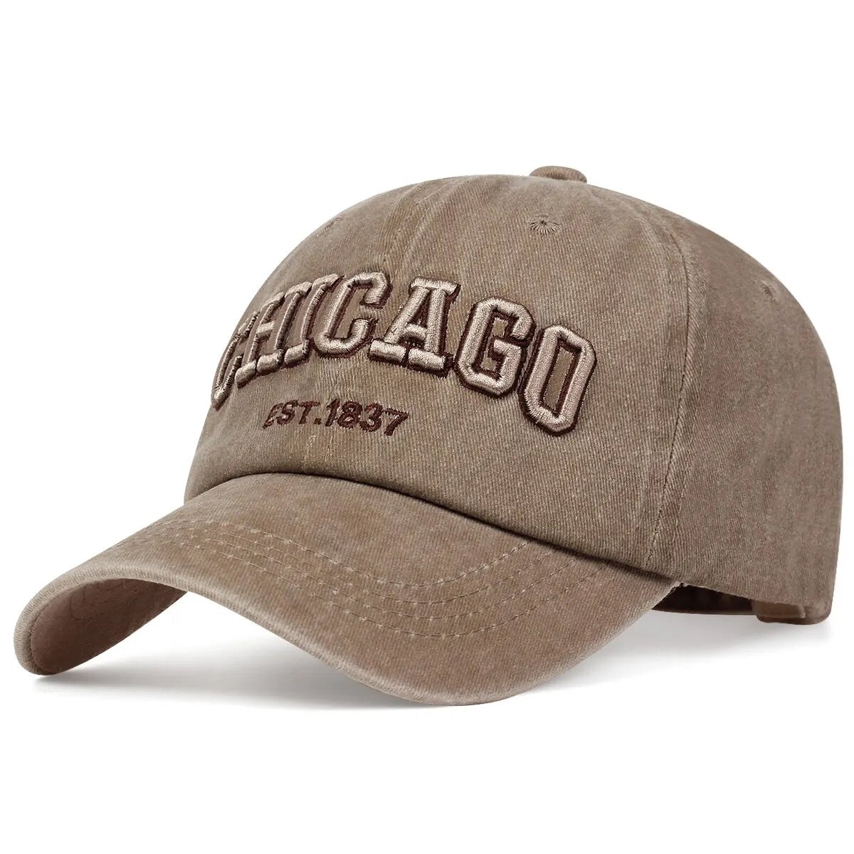 CHICAGO Letter Baseball Cap – Casual Comfort, All-Season Style