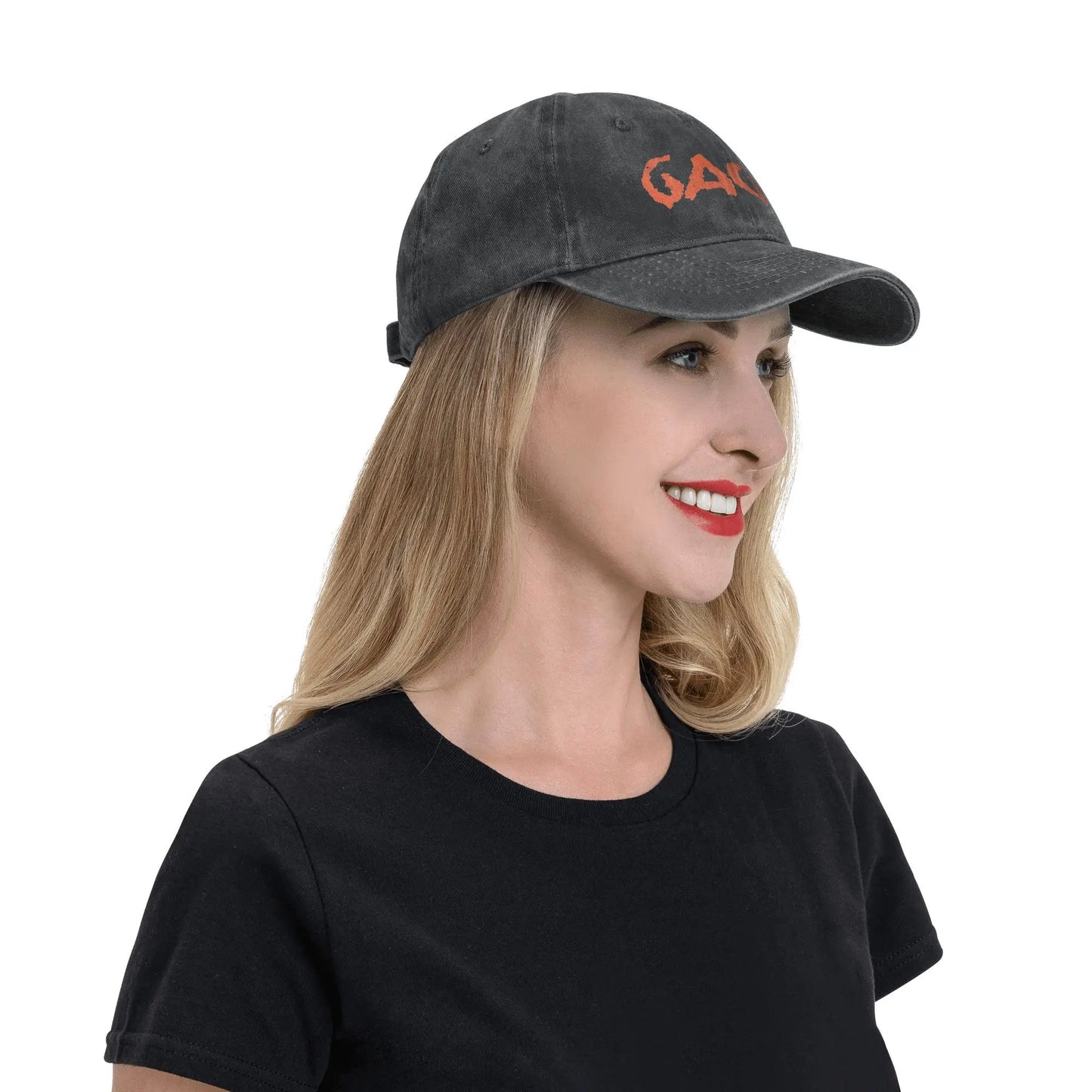 Lady Gaga  MAYHEM GAGA Logo Men Women Baseball Caps  Distressed Washed Caps Hat Vintage Outdoor Running Golf Gift Snapback Hat