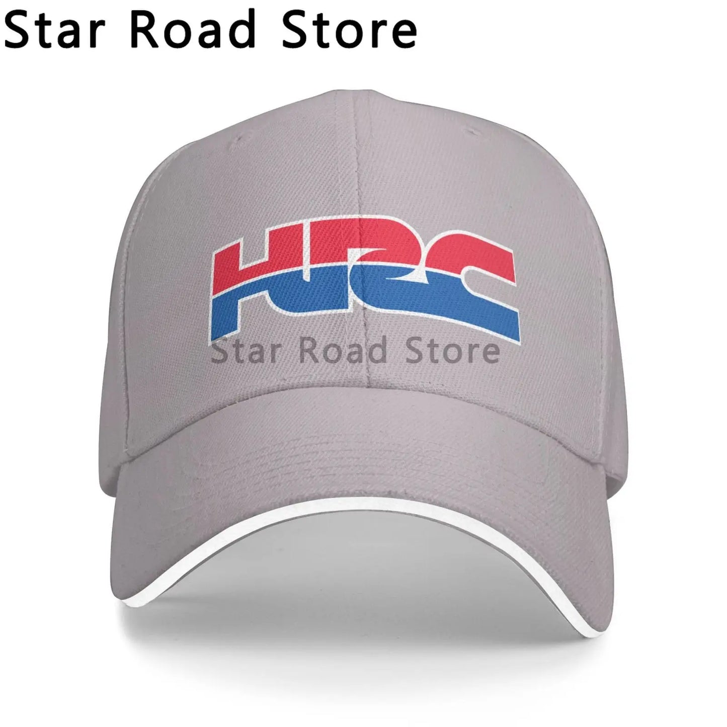 HRC Baseball Cap Print Fishing Caps Harajuku Style High Quality Dad Hat Hats Man Women'S