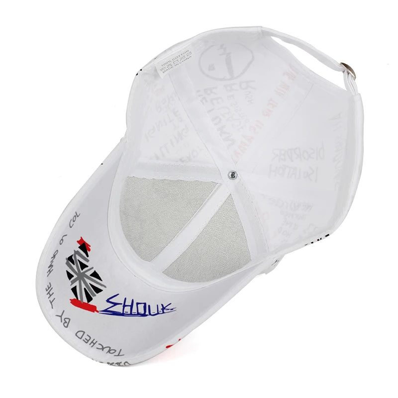 Graffiti Print Baseball Cap – My Wear Edition