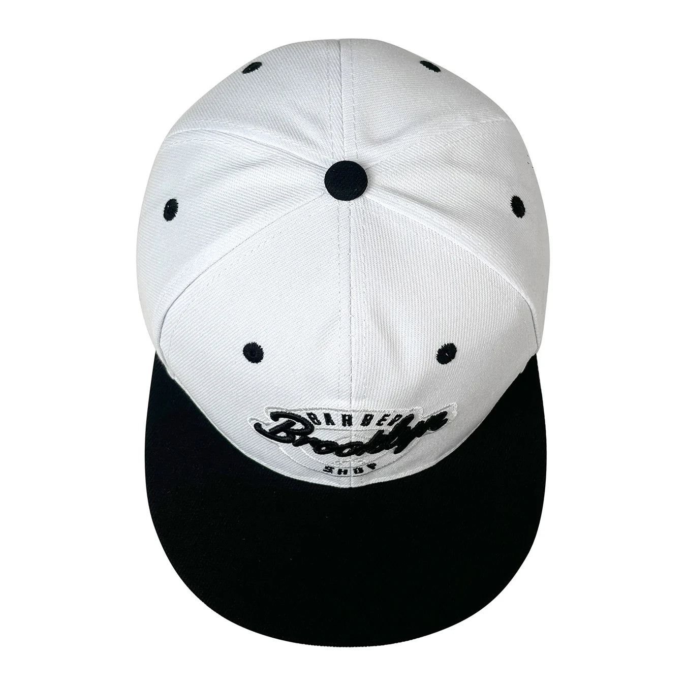 Men's Brooklyn Embroidered Flat Brim Hip-Hop Cap - Adjustable Baseball Hat