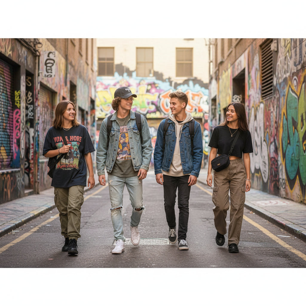 Men's BRUH Vintage Curved Brim Baseball Cap - Hip-Hop Style Adjustable Hat