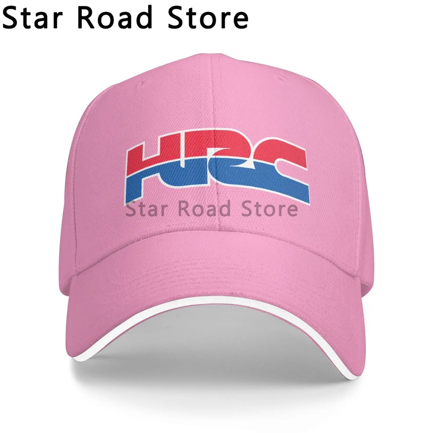HRC Baseball Cap Print Fishing Caps Harajuku Style High Quality Dad Hat Hats Man Women'S