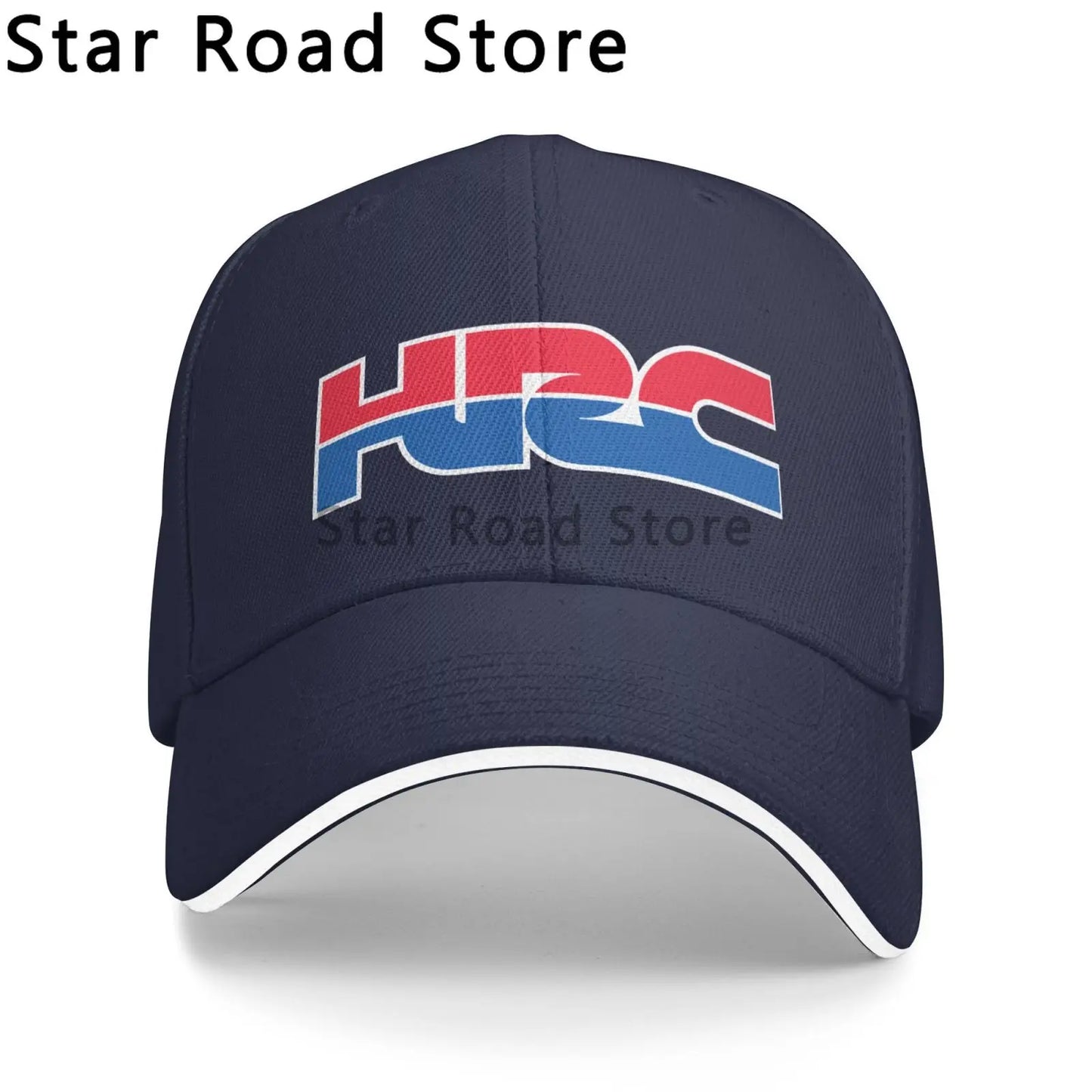 HRC Baseball Cap Print Fishing Caps Harajuku Style High Quality Dad Hat Hats Man Women'S