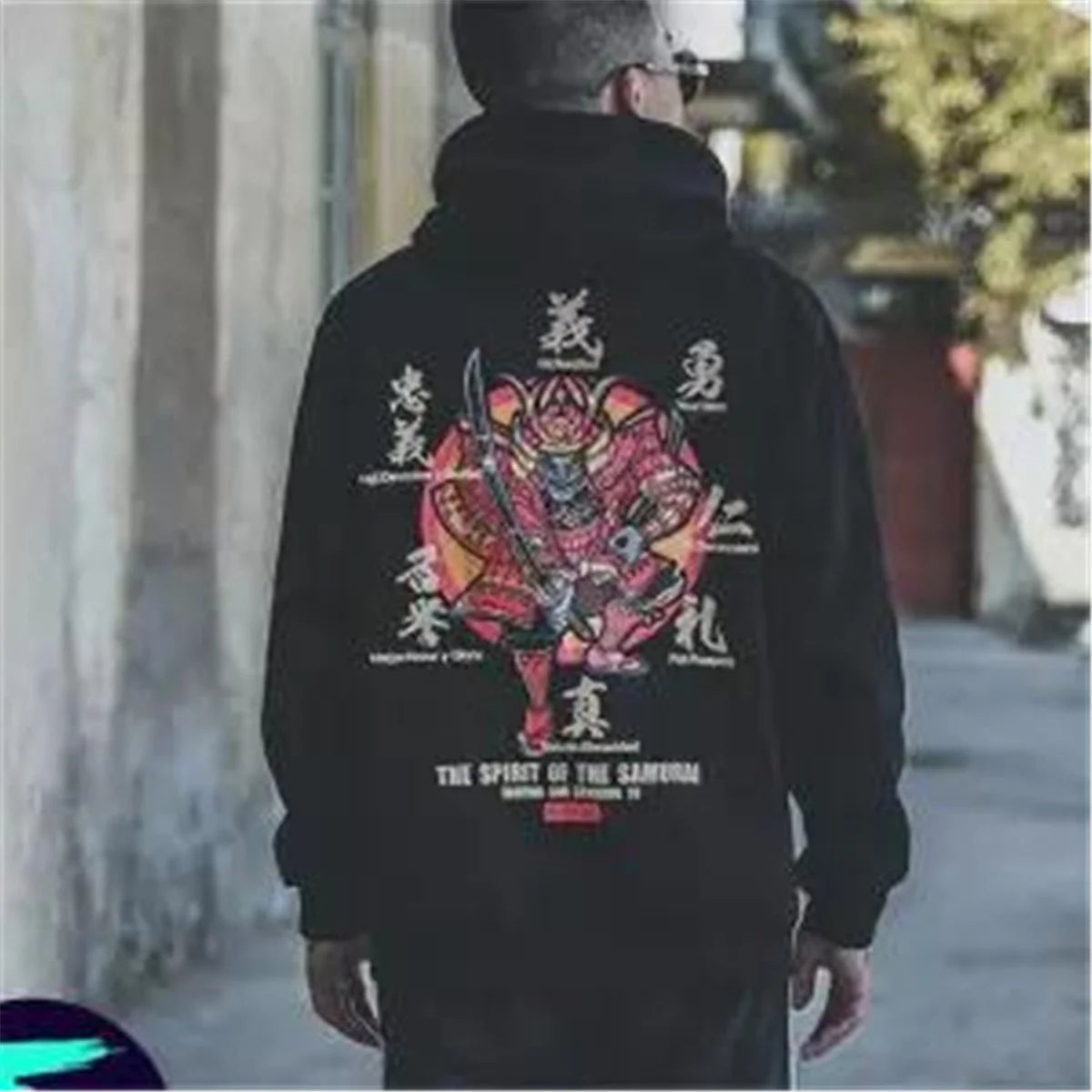 Men's Wisdom Japanese Casual Loose Hoodie