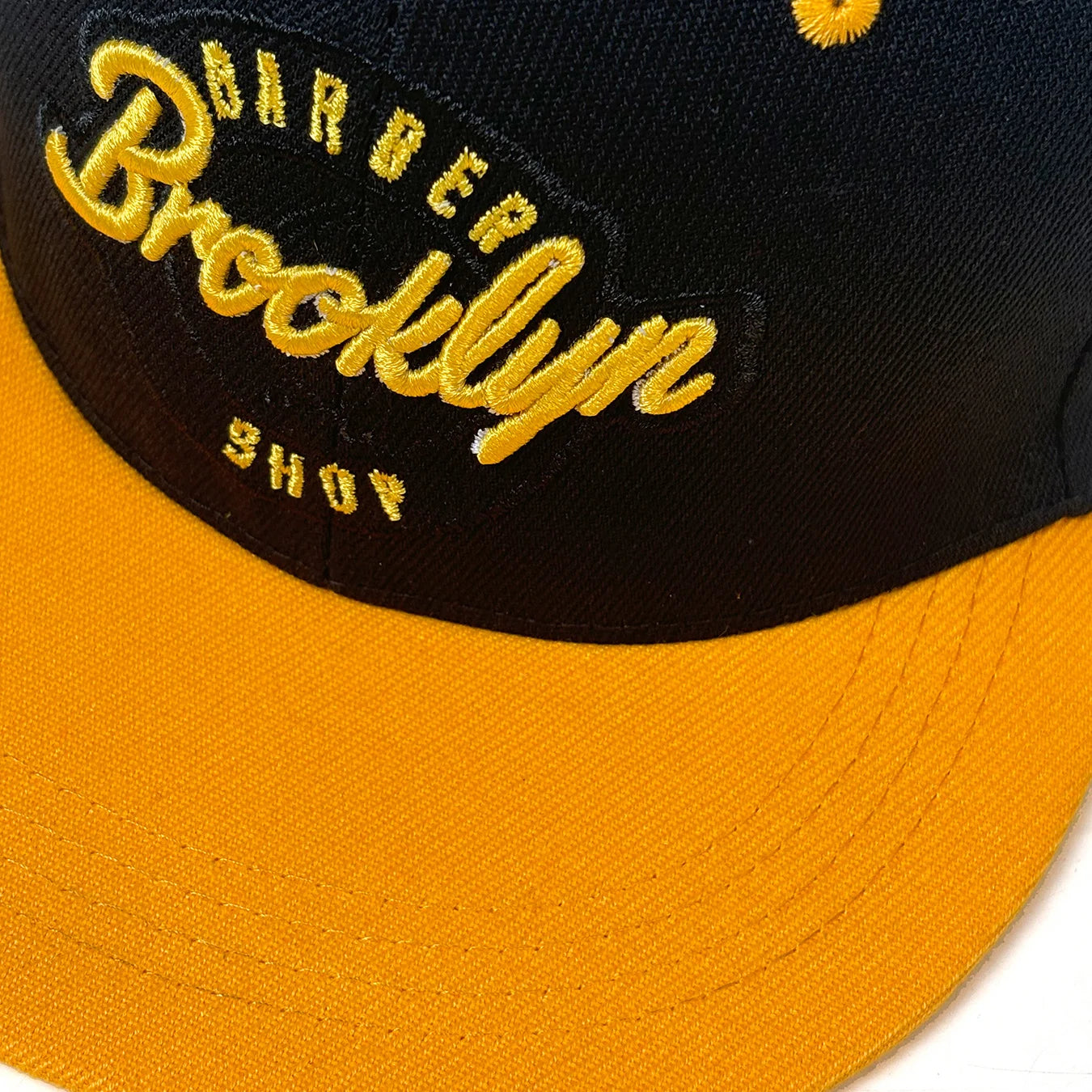 Men's Brooklyn Embroidered Flat Brim Hip-Hop Cap - Adjustable Baseball Hat