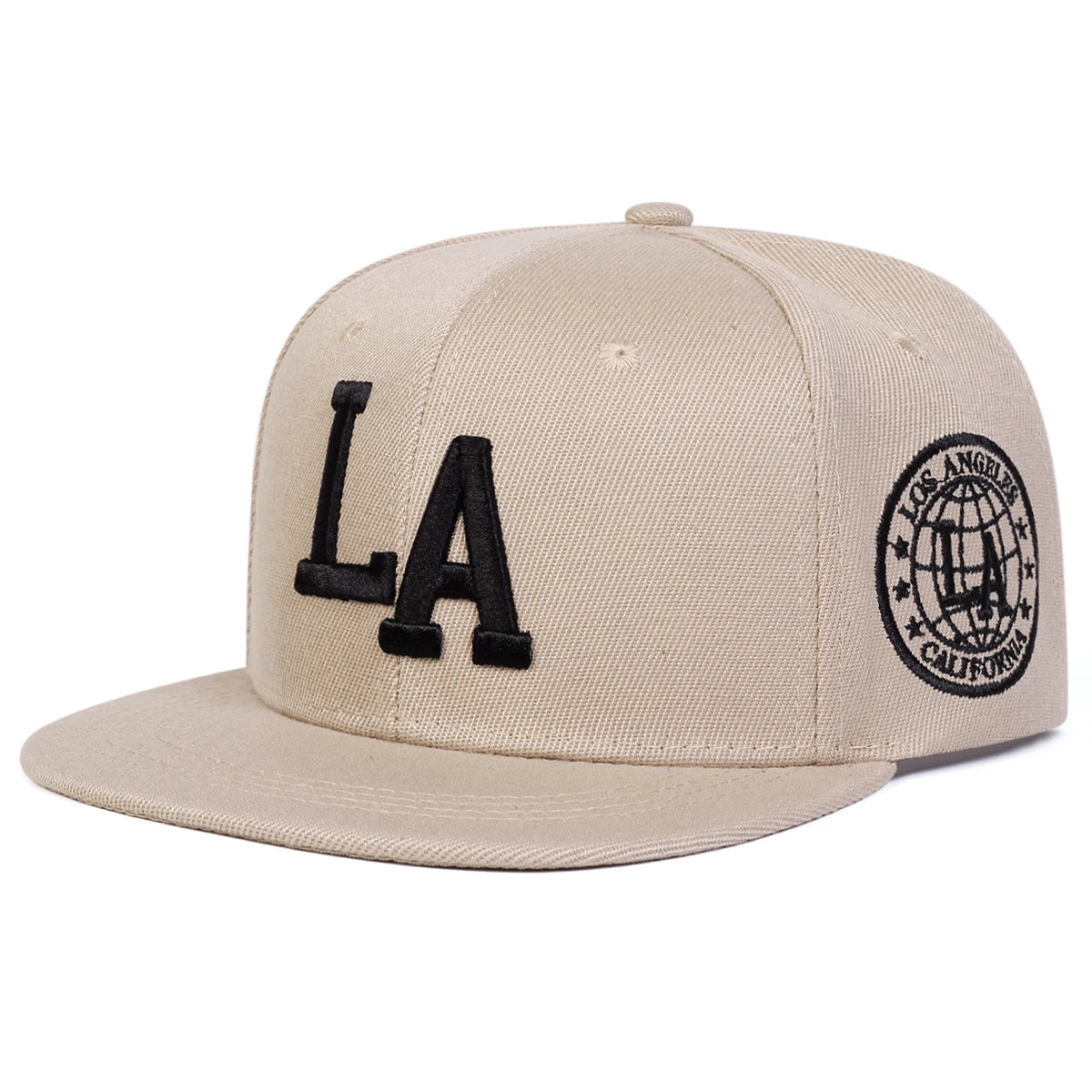 LA Embroidery Hip-Hop Adjustable Casual Baseball Caps