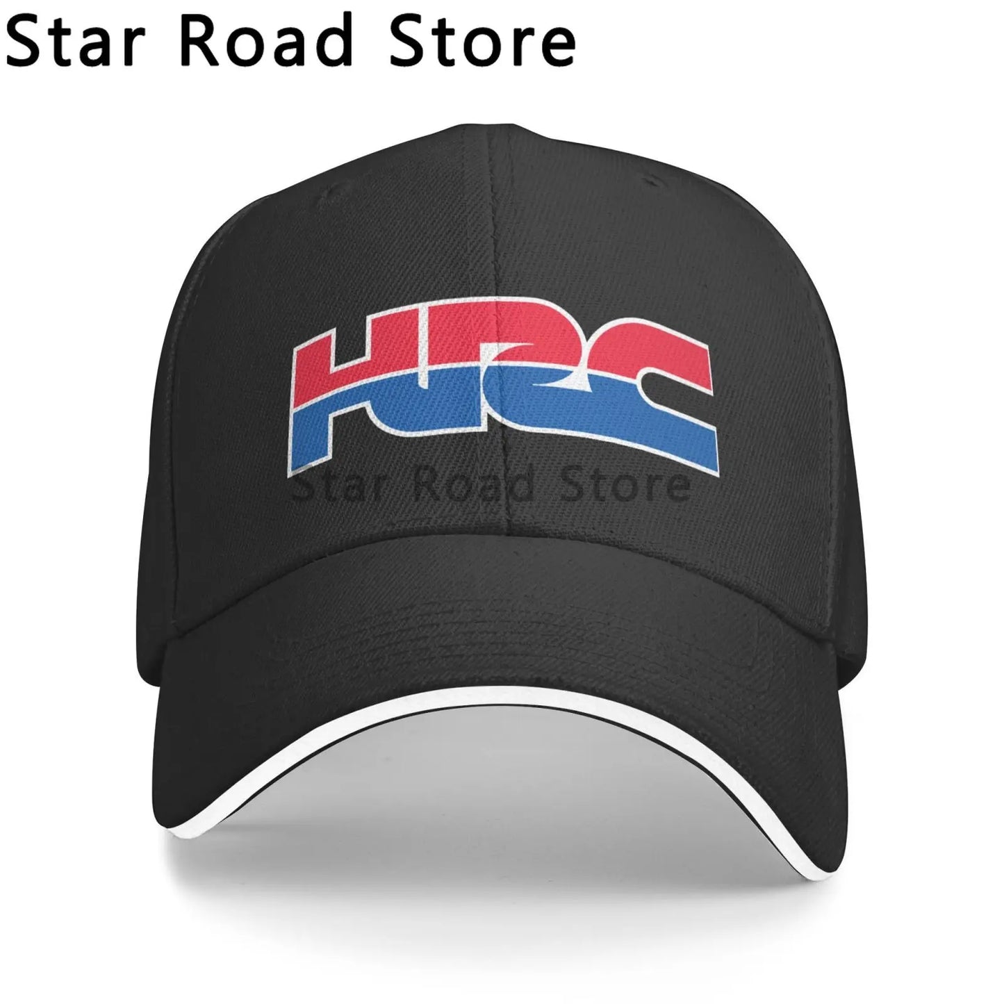 HRC Baseball Cap Print Fishing Caps Harajuku Style High Quality Dad Hat Hats Man Women'S
