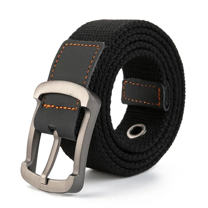 Canvas Belt Outdoor Tactical Belt Unisex High Quality Canvas Belts for Jeans Male Luxury Casual Straps Ceintures