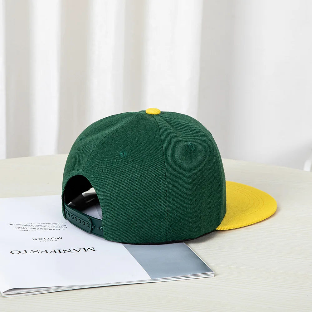 Mens Amercian Flat Top Baseball Cap