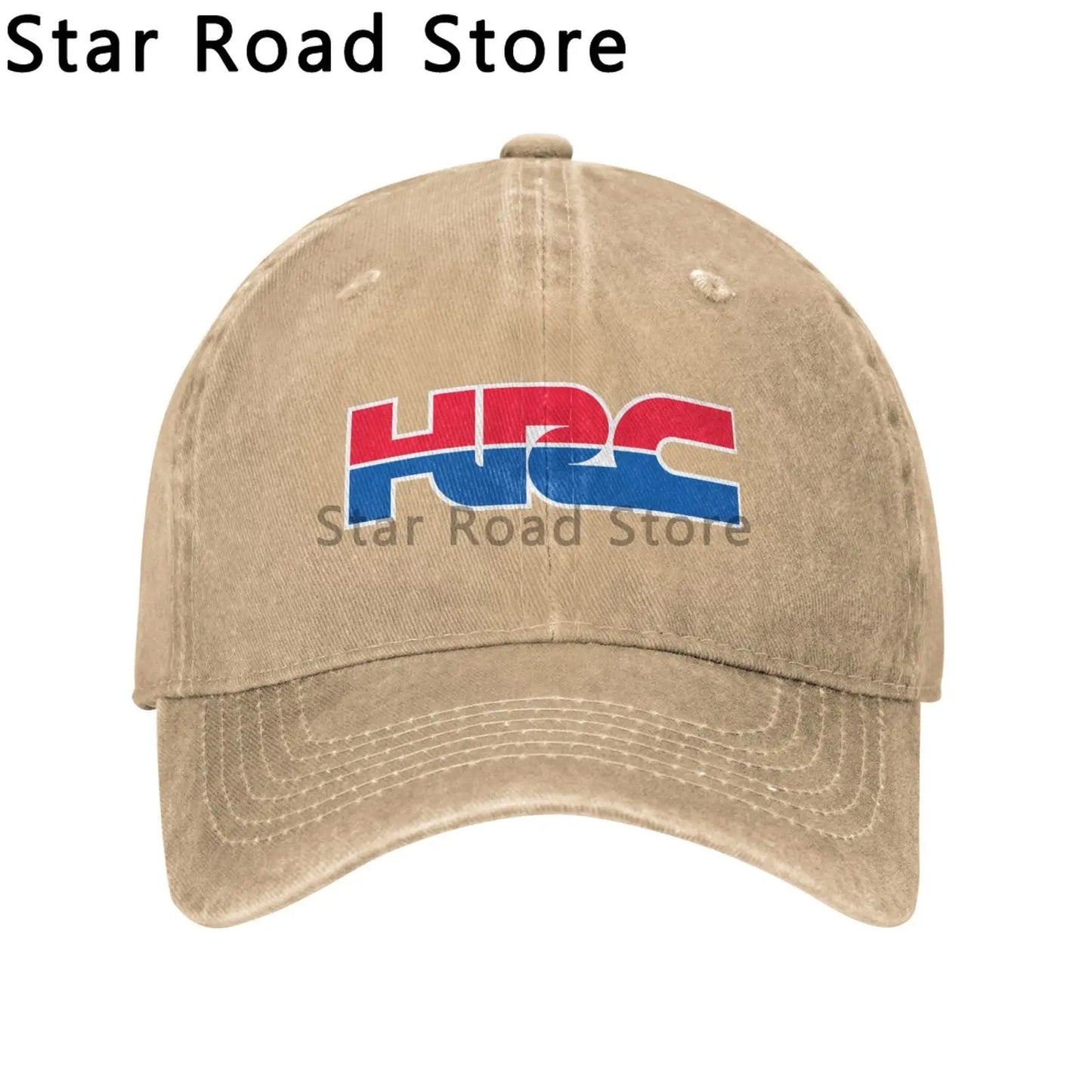 HRC Baseball Cap Print Fishing Caps Harajuku Style High Quality Dad Hat Hats Man Women'S