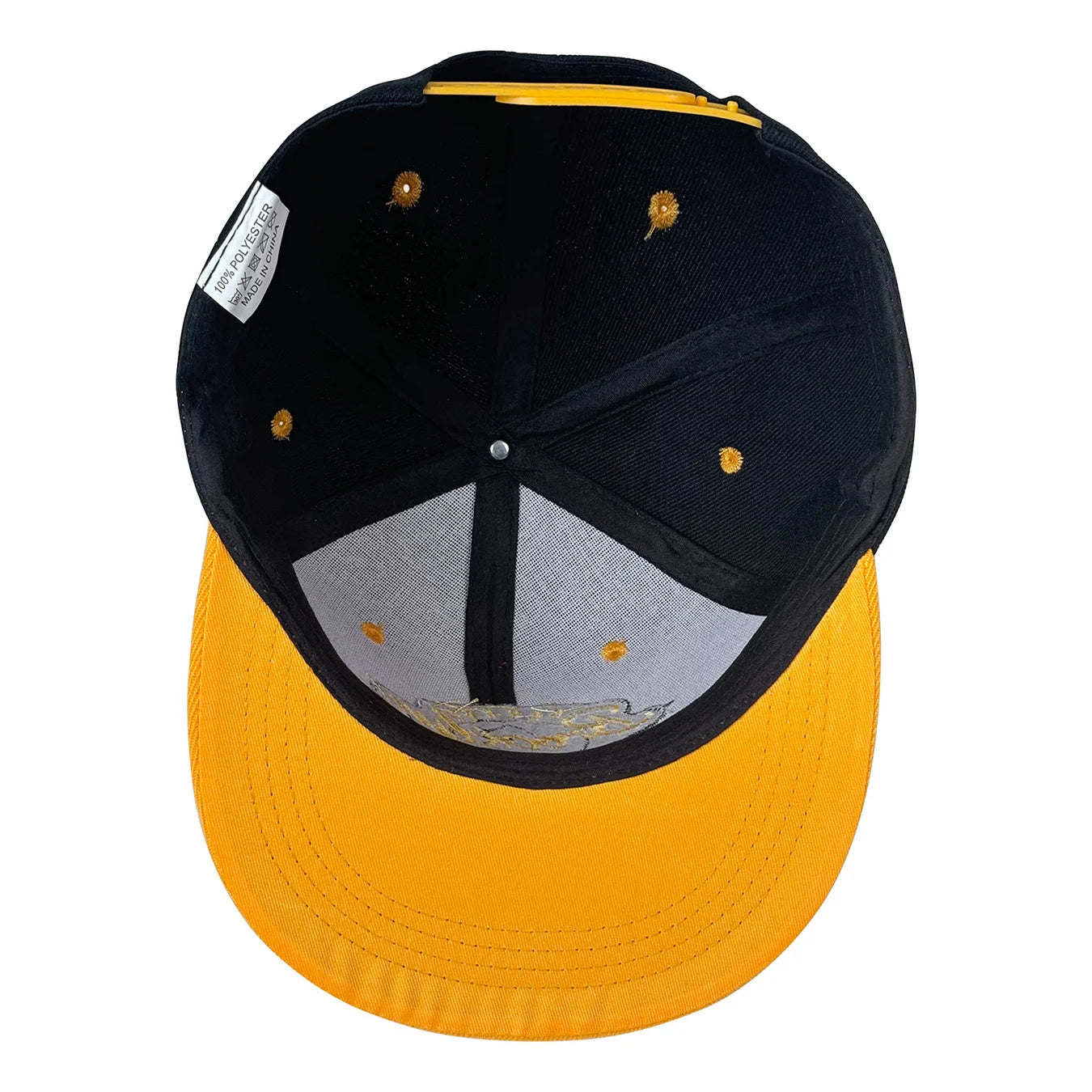 Men's Brooklyn Embroidered Flat Brim Hip-Hop Cap - Adjustable Baseball Hat