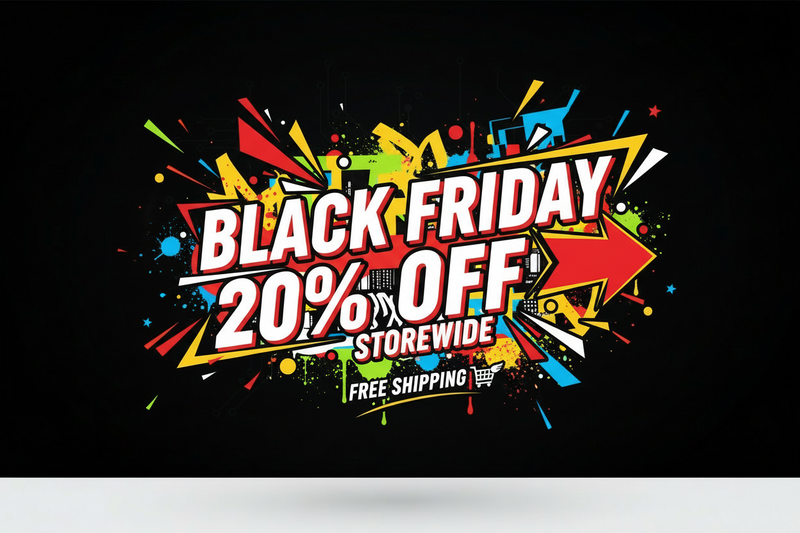  Black Friday Streetwear Banner