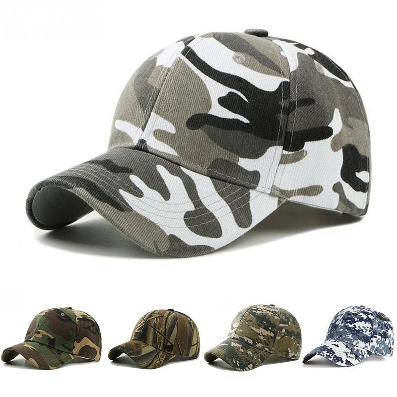 Camouflage Baseball Cap – Outdoor - Ready Style for All Seasons - My Wear Clothing Co