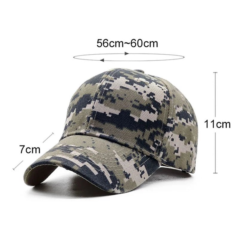 Camouflage Baseball Cap – Outdoor - Ready Style for All Seasons - My Wear Clothing Co