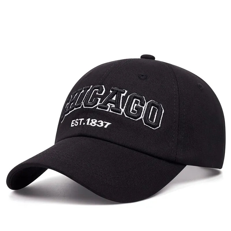 CHICAGO Letter Baseball Cap – Casual Comfort, All - Season Style - My Wear Clothing Co