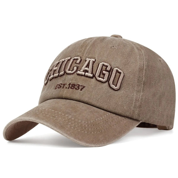 CHICAGO Letter Baseball Cap – Casual Comfort, All - Season Style - My Wear Clothing Co