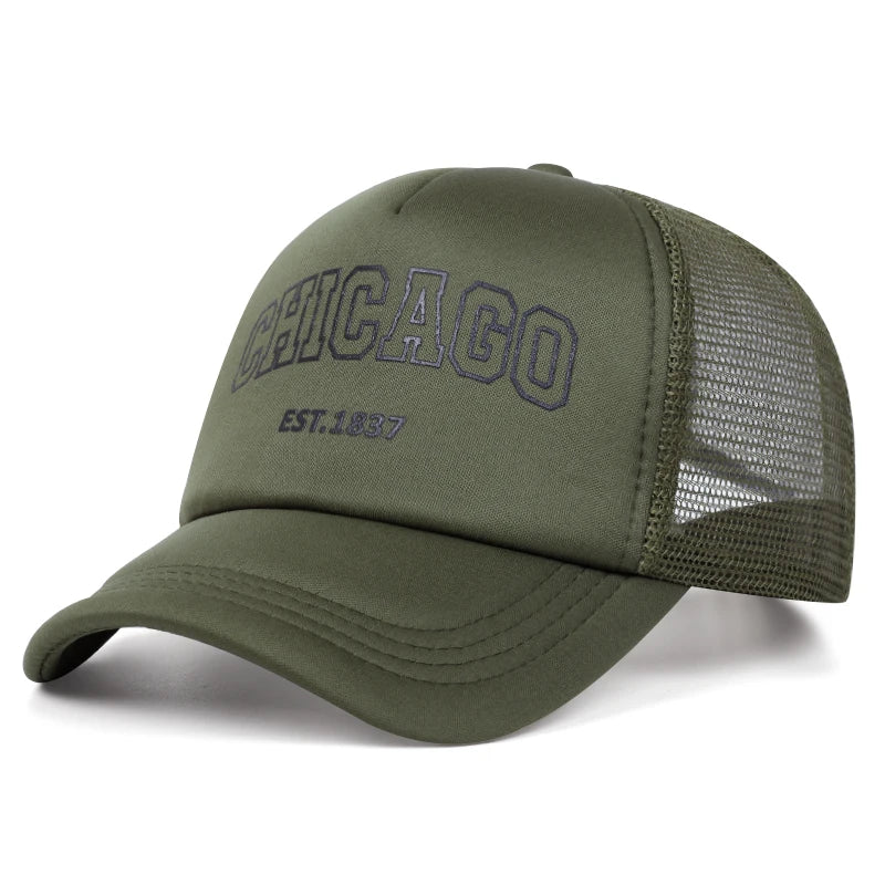 CHICAGO Letter Baseball Cap – Casual Comfort, All - Season Style - My Wear Clothing Co